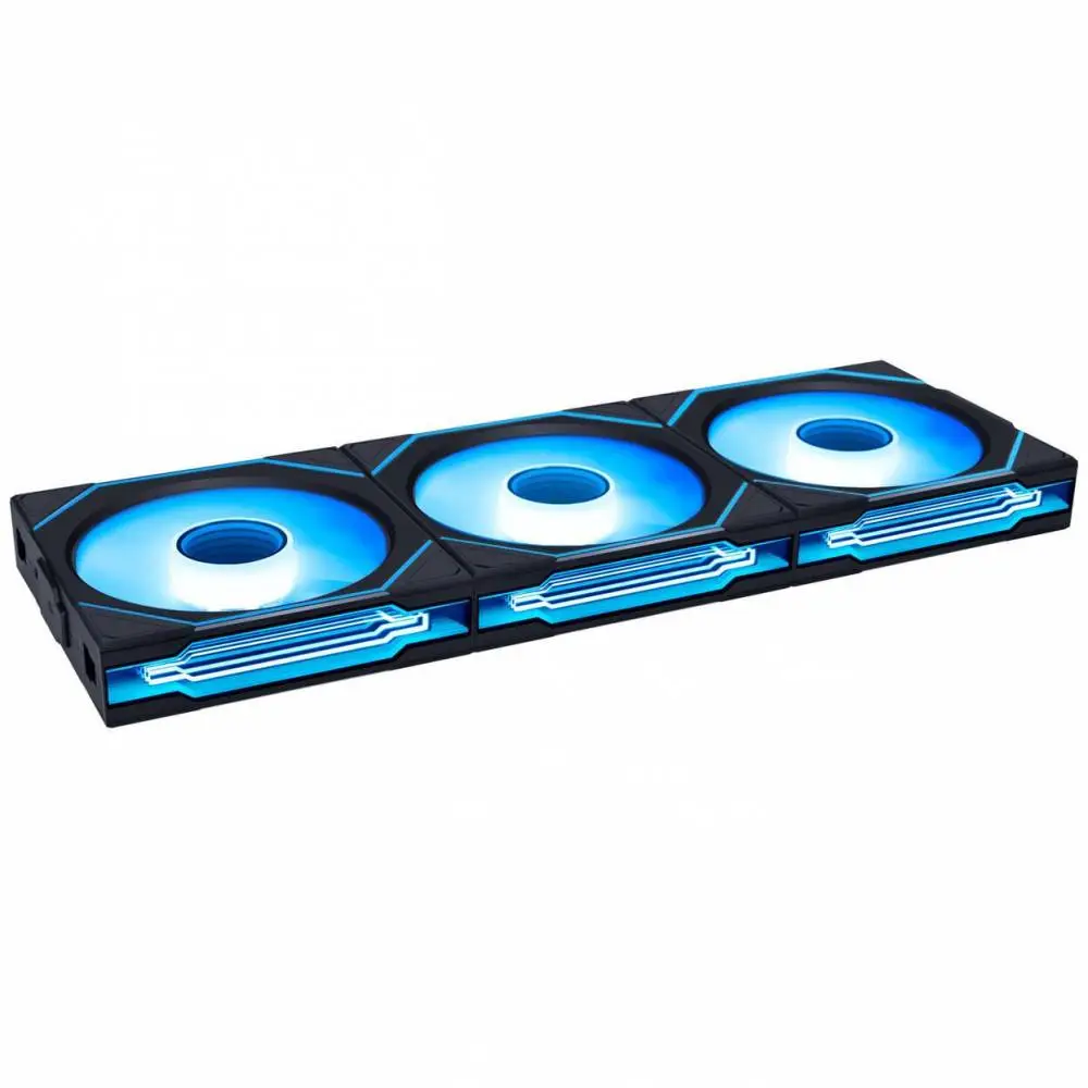 Lüfter 3 Stück Lian Li UNI FAN SL-INF Wireless ARGB PWM - 120 mm Schwarz + Controller