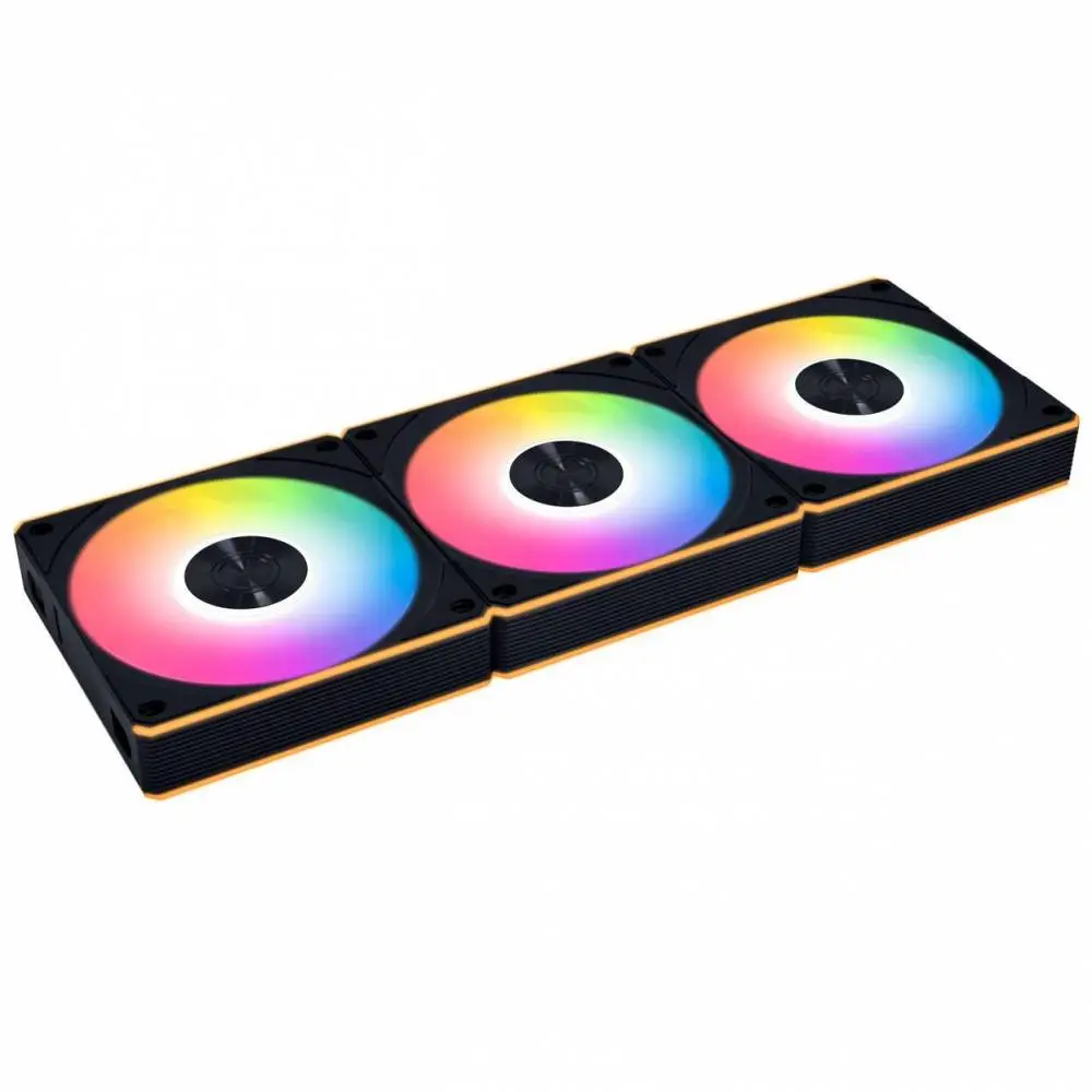 Lüfter 3 Stück Lian Li UNI FAN CL Wireless ARGB PWM Reverse - 120 mm Schwarz + Controller