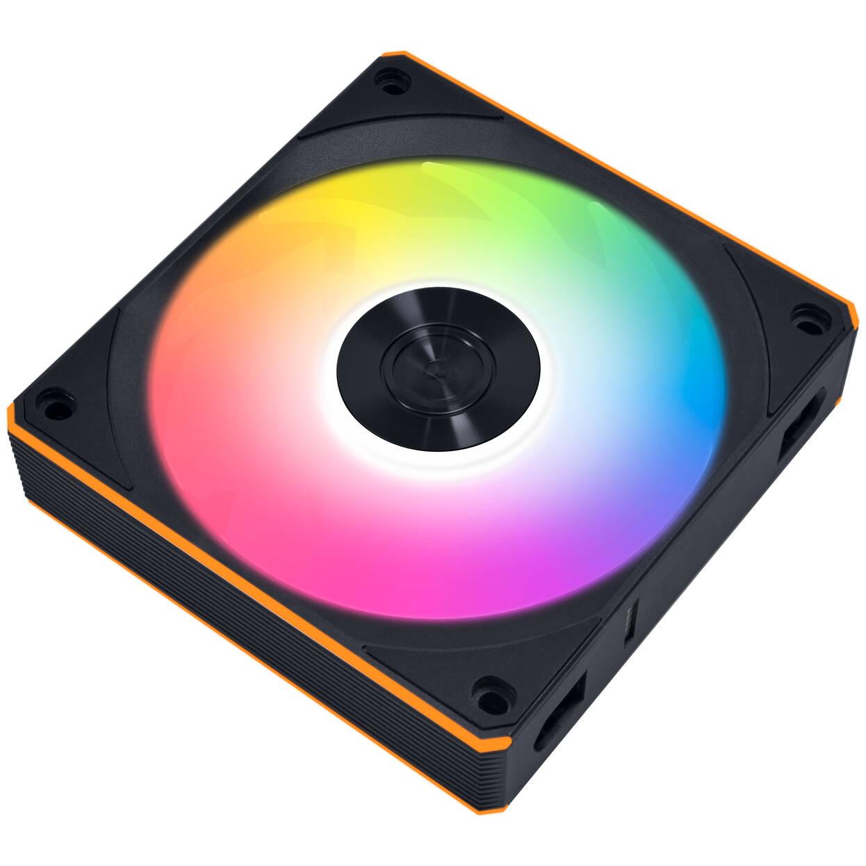 Вентилатори 3бр Lian Li UNI FAN CL Wireless ARGB PWM Reverse - 120 mm Черни + Контролер