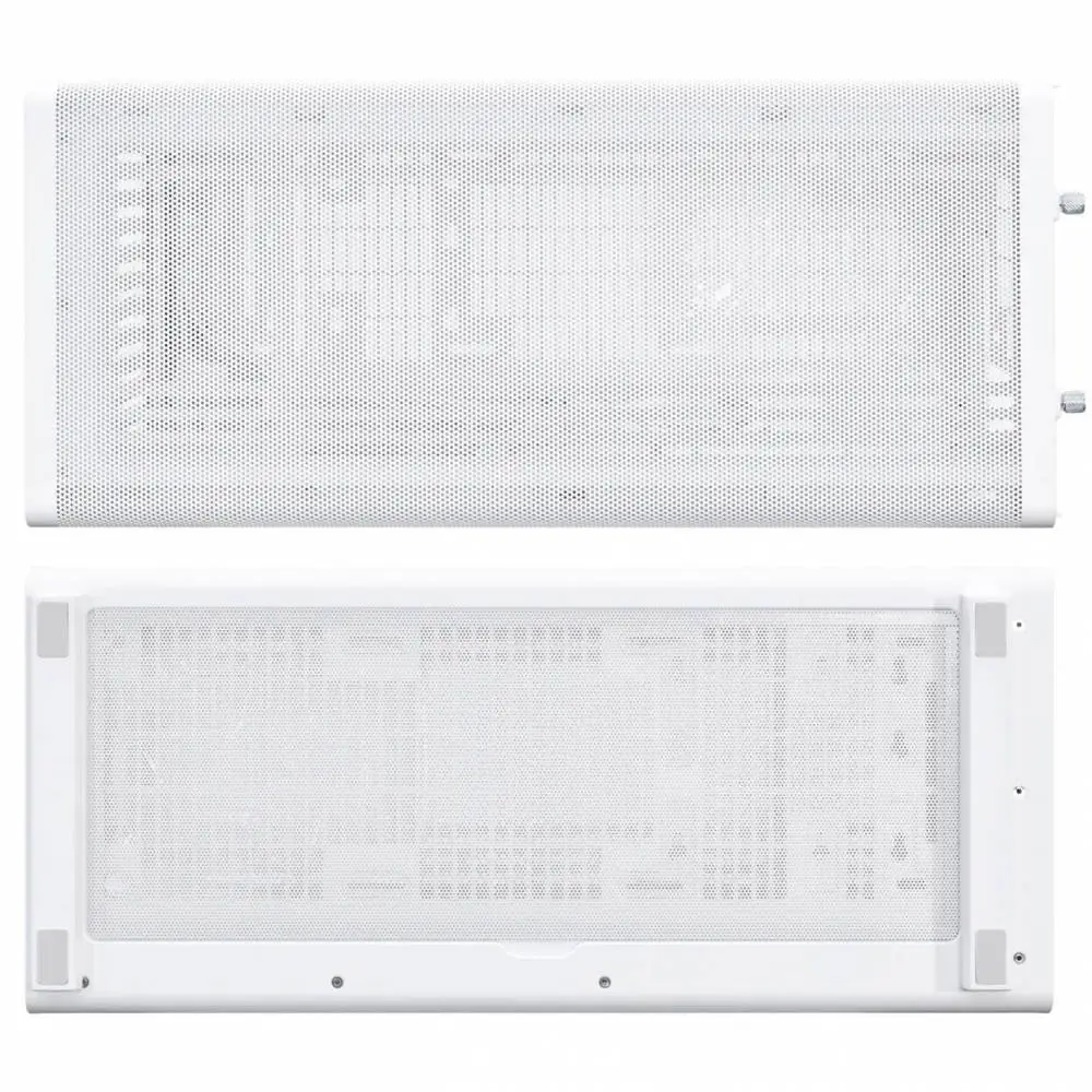 Кутия Lian Li DAN A3-mATX Wood Edition White, Tempered Glass, Micro Tower