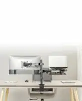 Gembird Стойка за монитор с лаптоп стойка Monitor Mount with Laptop holder - MA-DA-03