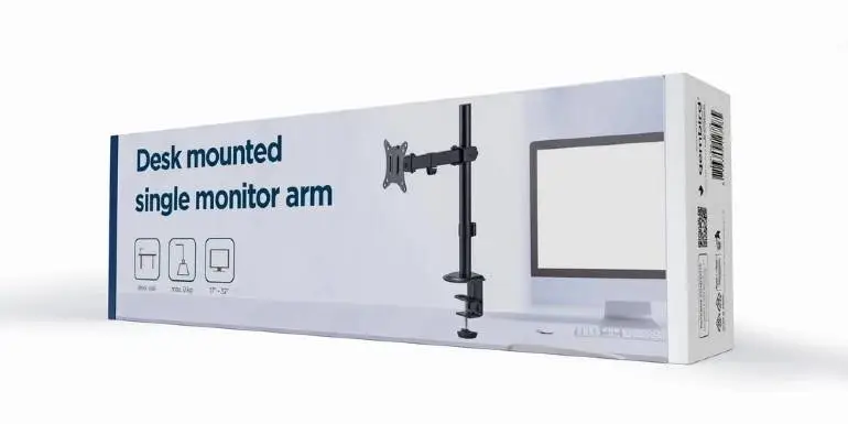 Gembird Стойка за монитор Monitor Mount - MA-D1-03 - 1 Monitor