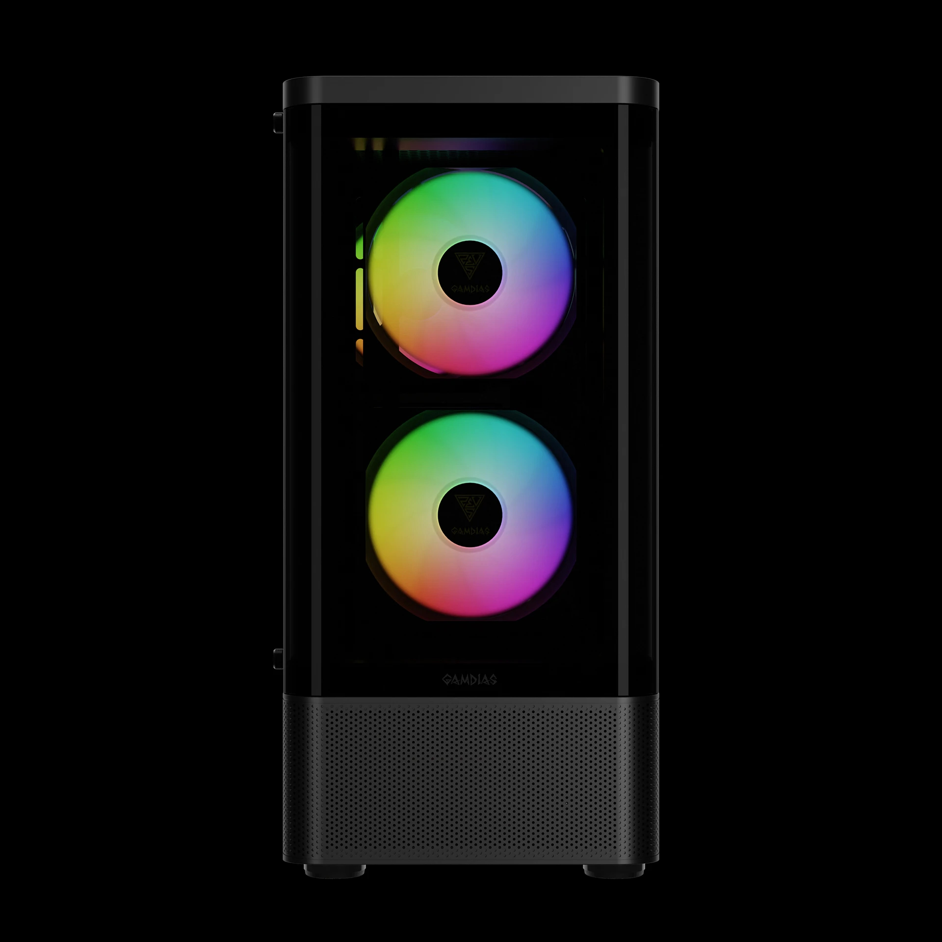 Кутия Gamdias TALOS E3 CG Case ATX, 3 x 120 mm A-RGB, Curved Glass