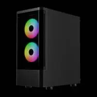 Кутия Gamdias TALOS E3 CG Case ATX, 3 x 120 mm A-RGB, Curved Glass