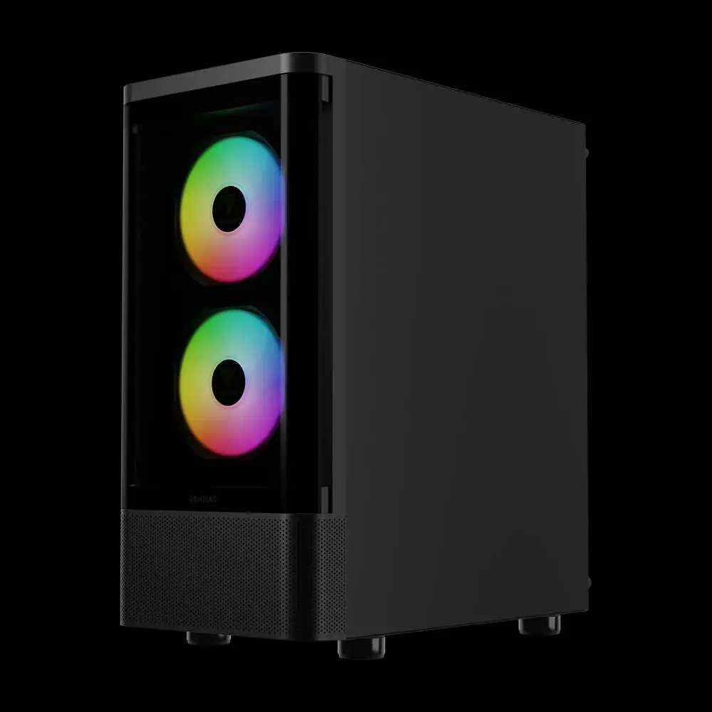 Кутия Gamdias TALOS E3 CG Case ATX, 3 x 120 mm A-RGB, Curved Glass