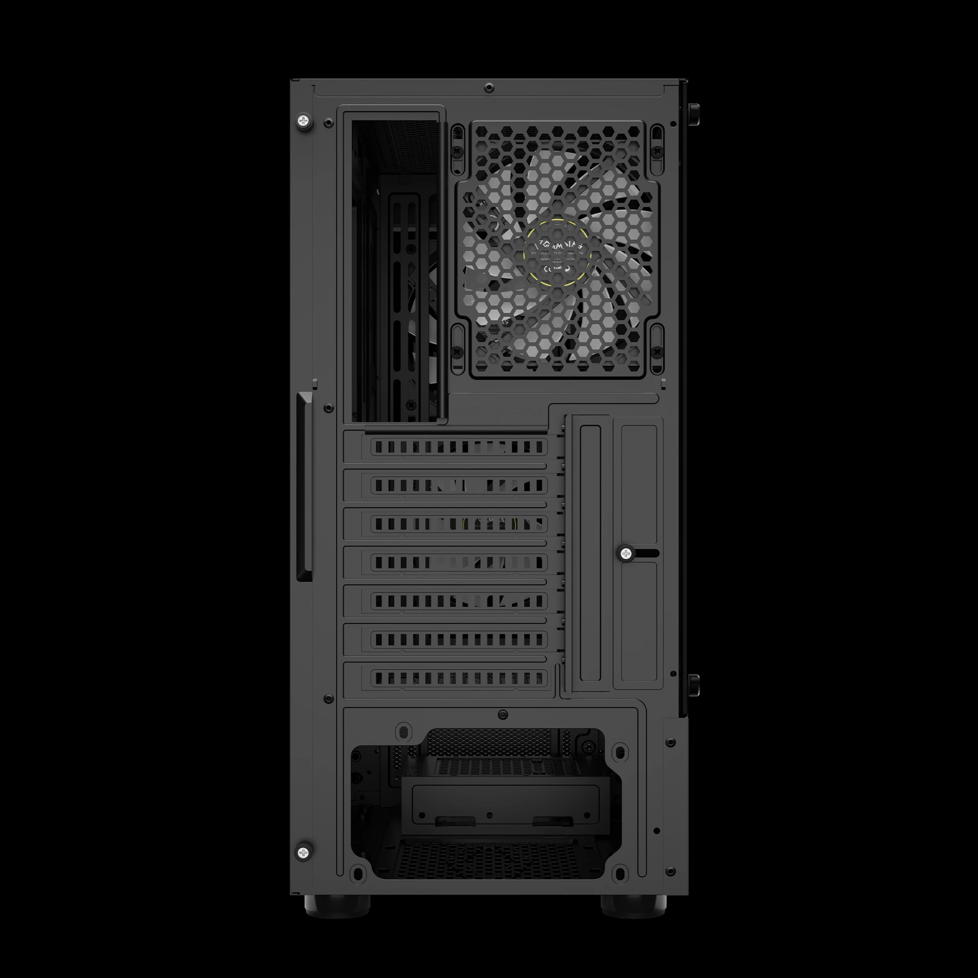Кутия Gamdias TALOS E3 CG Case ATX, 3 x 120 mm A-RGB, Curved Glass