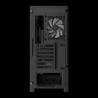 Кутия Gamdias AURA GC12 ARGB BK Case mATX, 6 x 120 mm A-RGB, USB-C, Tempered Glass