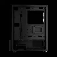 Kутия Gamdias ATLAS E2 Case ATX, 3 x 120 mm A-RGB, Digital Display, Curved Glass