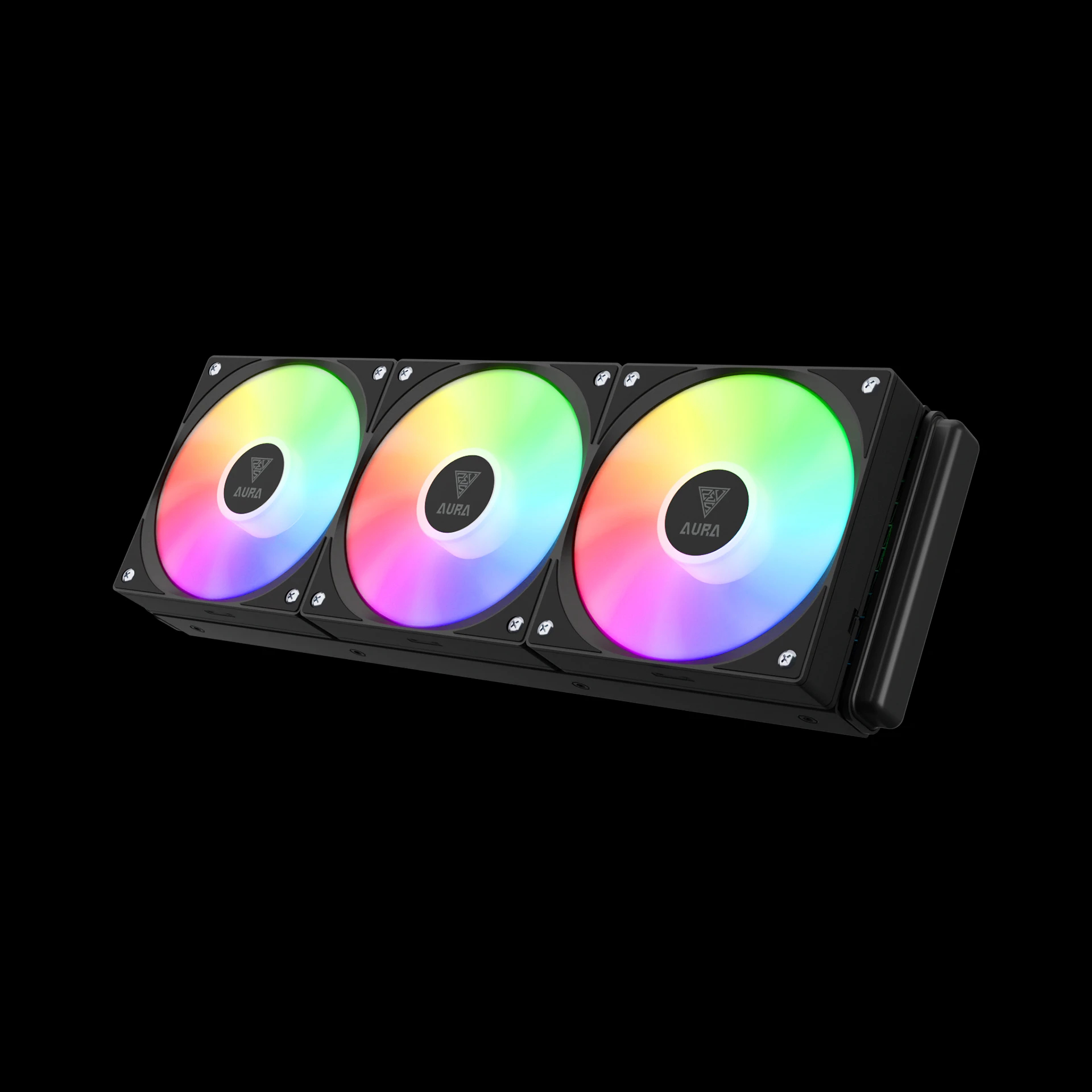 Gamdias водно охлаждане Water Cooling 360mm - AURA GL360 v2 - aRGB