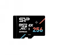 Карта памет Silicon Power Hypera micro SDXC 256G Class 10, SD Adapter