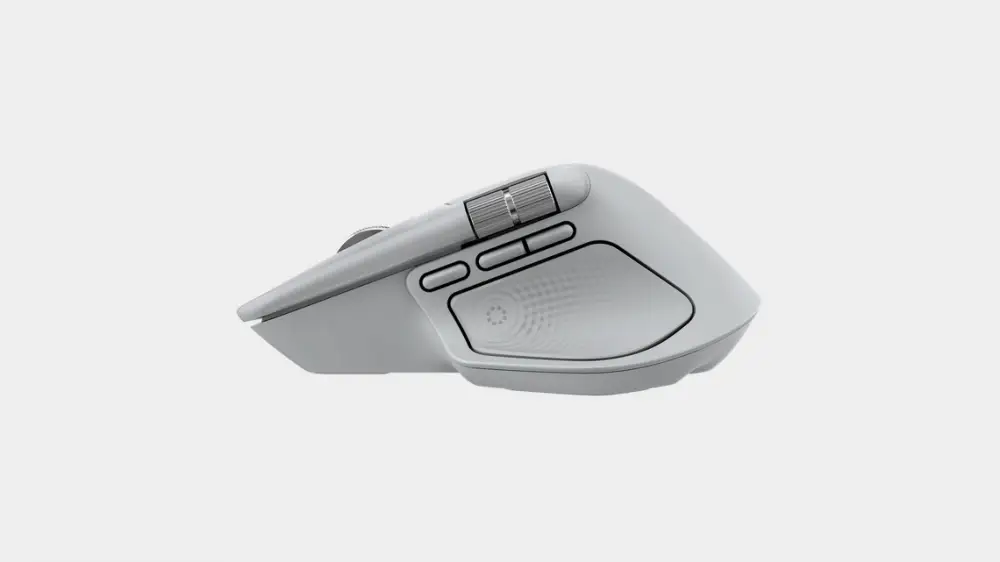 Безжична лазерна мишка LOGITECH MX MASTER 4 Pale Gray