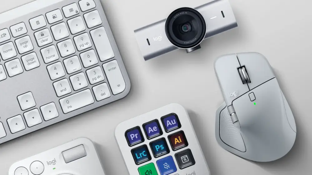 Безжична лазерна мишка LOGITECH MX MASTER 4 Pale Gray
