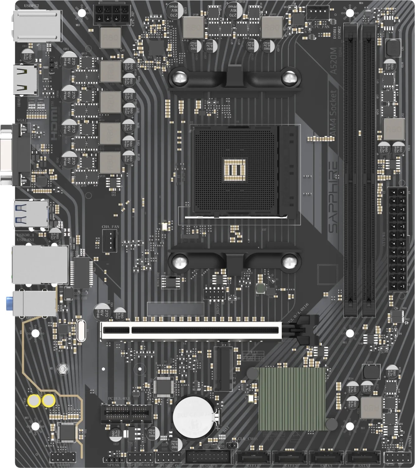 Дънна платка SAPPHIRE A520M-E
