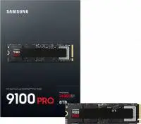 Диск SSD SAMSUNG 9100 PRO SSD 8TB M.2 PCIe Gen 5.0 x2 NVMe - MZ-VAP8T0BW