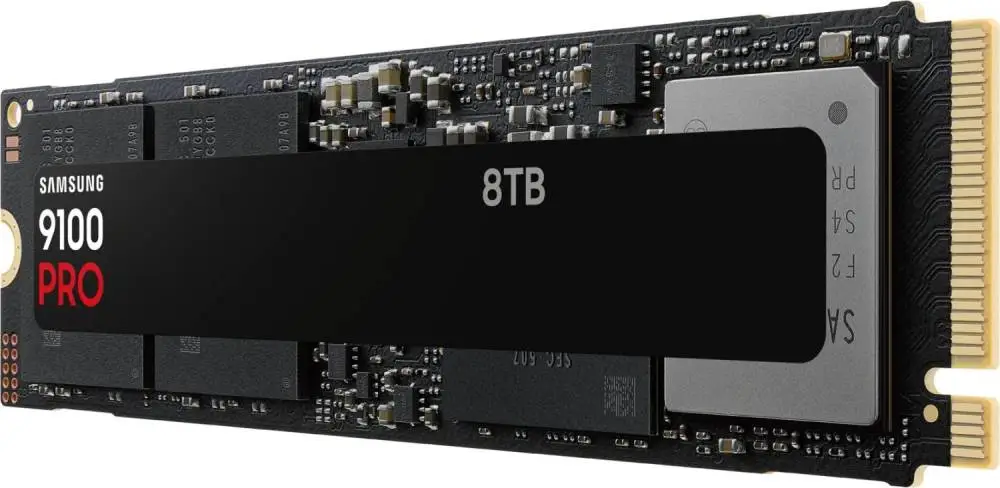 Disco SSD SAMSUNG 9100 PRO SSD 8TB M.2 PCIe Gen 5.0 x2 NVMe - MZ-VAP8T0BW