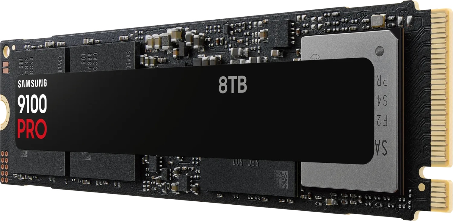 Disco SSD SAMSUNG 9100 PRO SSD 8TB M.2 PCIe Gen 5.0 x2 NVMe - MZ-VAP8T0BW