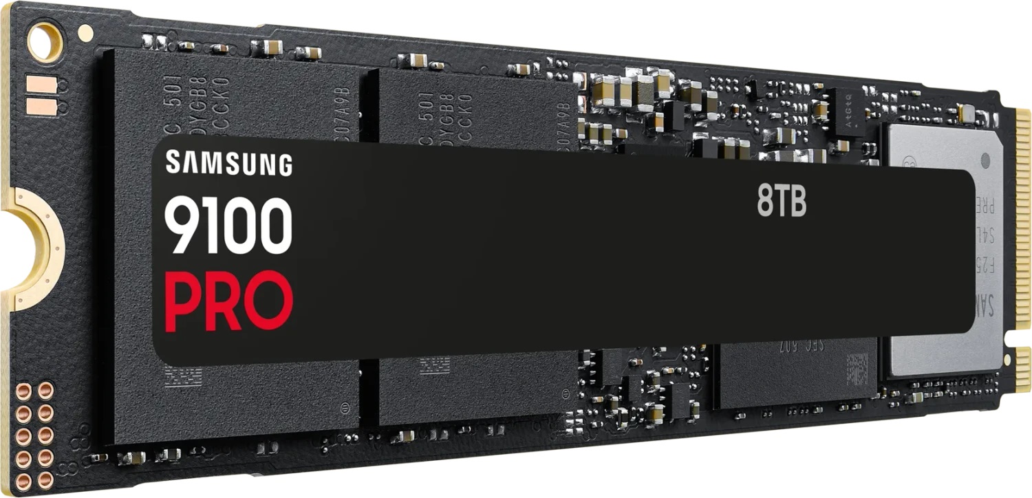 Disco SSD SAMSUNG 9100 PRO SSD 8TB M.2 PCIe Gen 5.0 x2 NVMe - MZ-VAP8T0BW