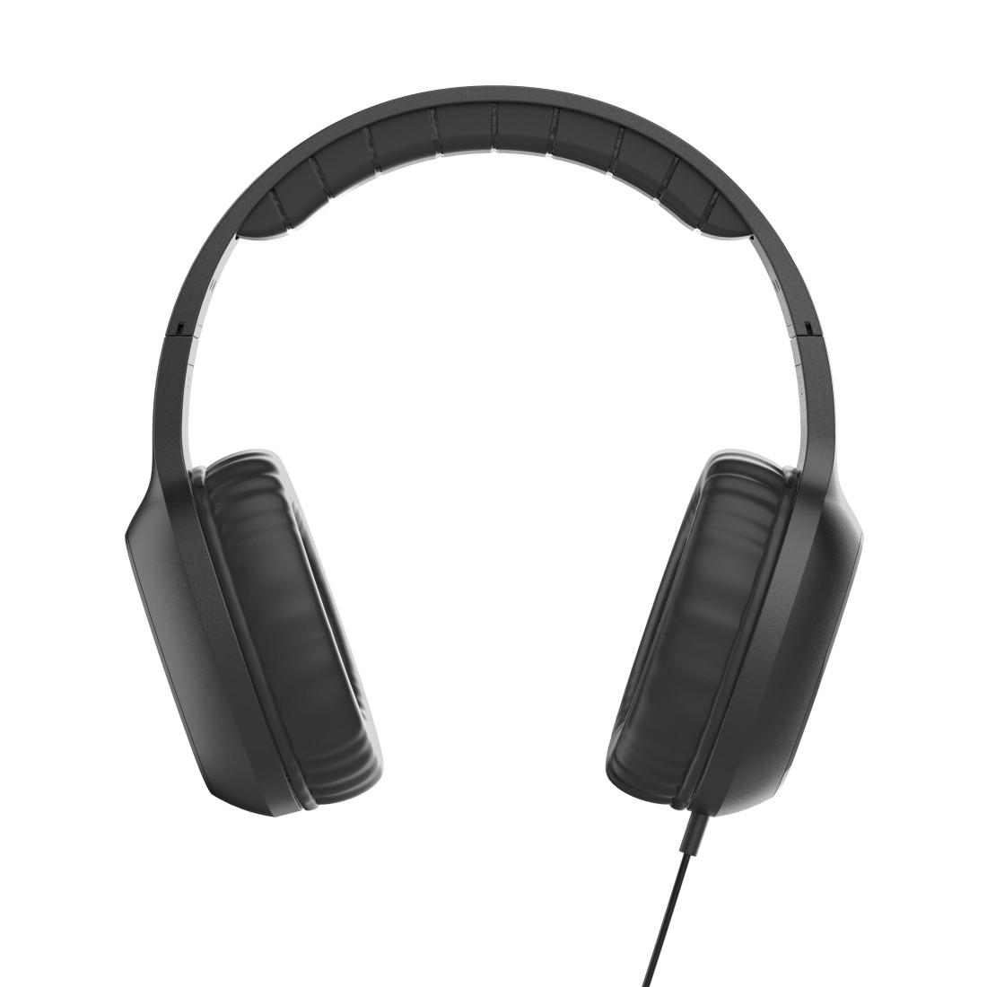 HAMA Auriculares con micrófono "Fun II", On-Ear, con conector de 3.5 mm, Negros