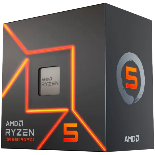 Процесор AMD Ryzen 5 7400 MPK - 100-100001900MPK