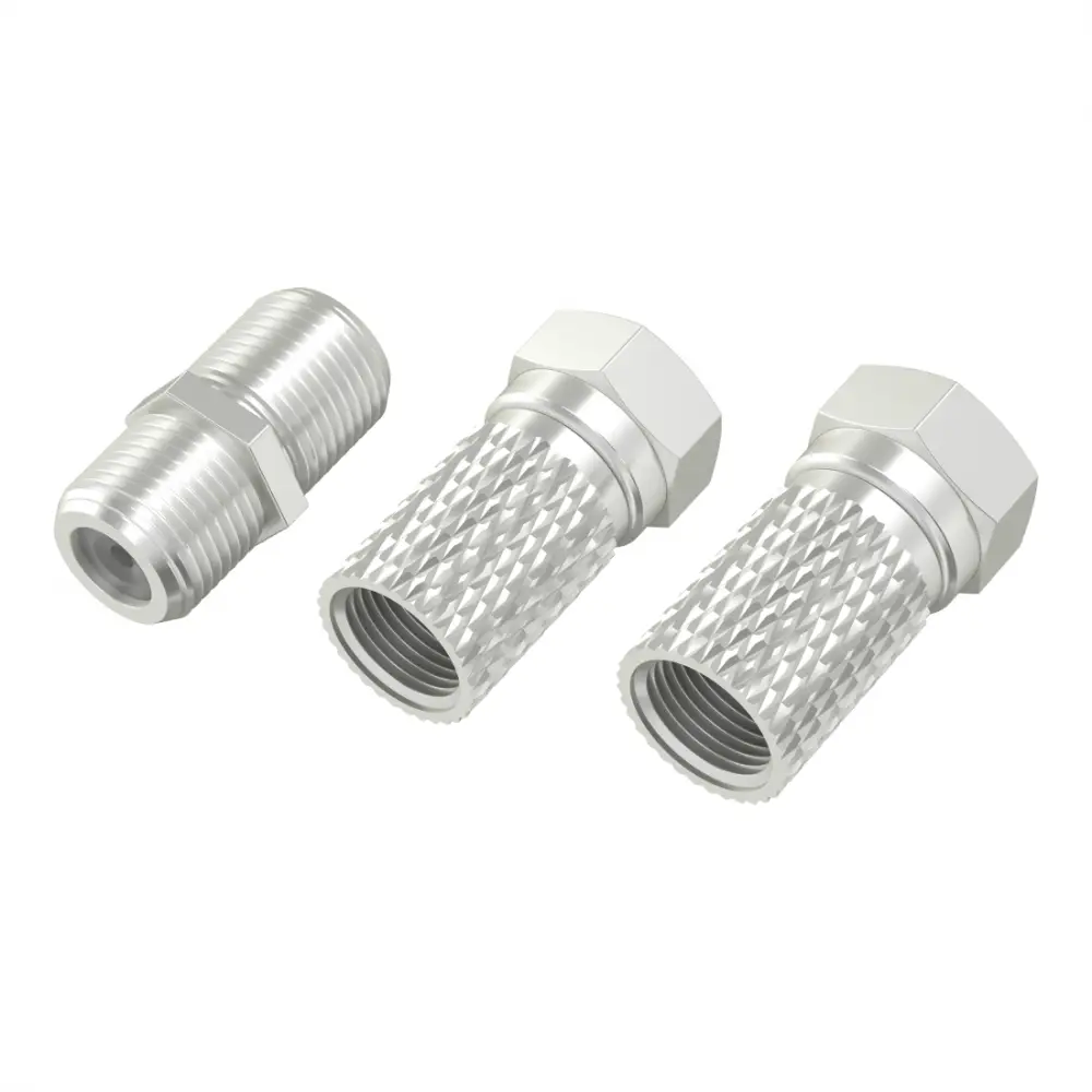 HAMA Комплект адаптери за сателитен приемник, 2 x F-Plugs and F-Sockets