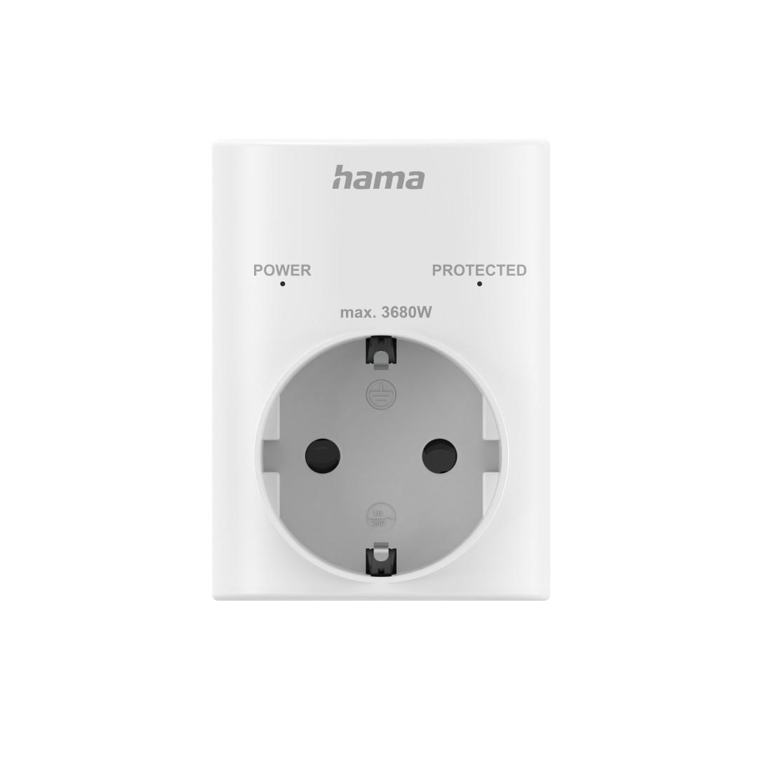 HAMA Контакт с вградена защита от пренапрежение