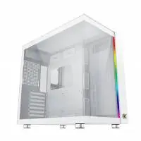 Кутия Xigmatek AQUA ULTRA AIR Arctic, 7 x ARGB Fans, EATX Case 