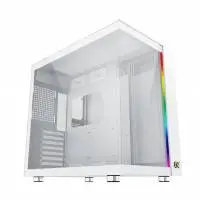 Кутия Xigmatek AQUA ULTRA AIR Arctic, 7 x ARGB Fans, EATX Case 