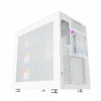 Кутия Xigmatek AQUA ULTRA AIR Arctic, 7 x ARGB Fans, EATX Case 