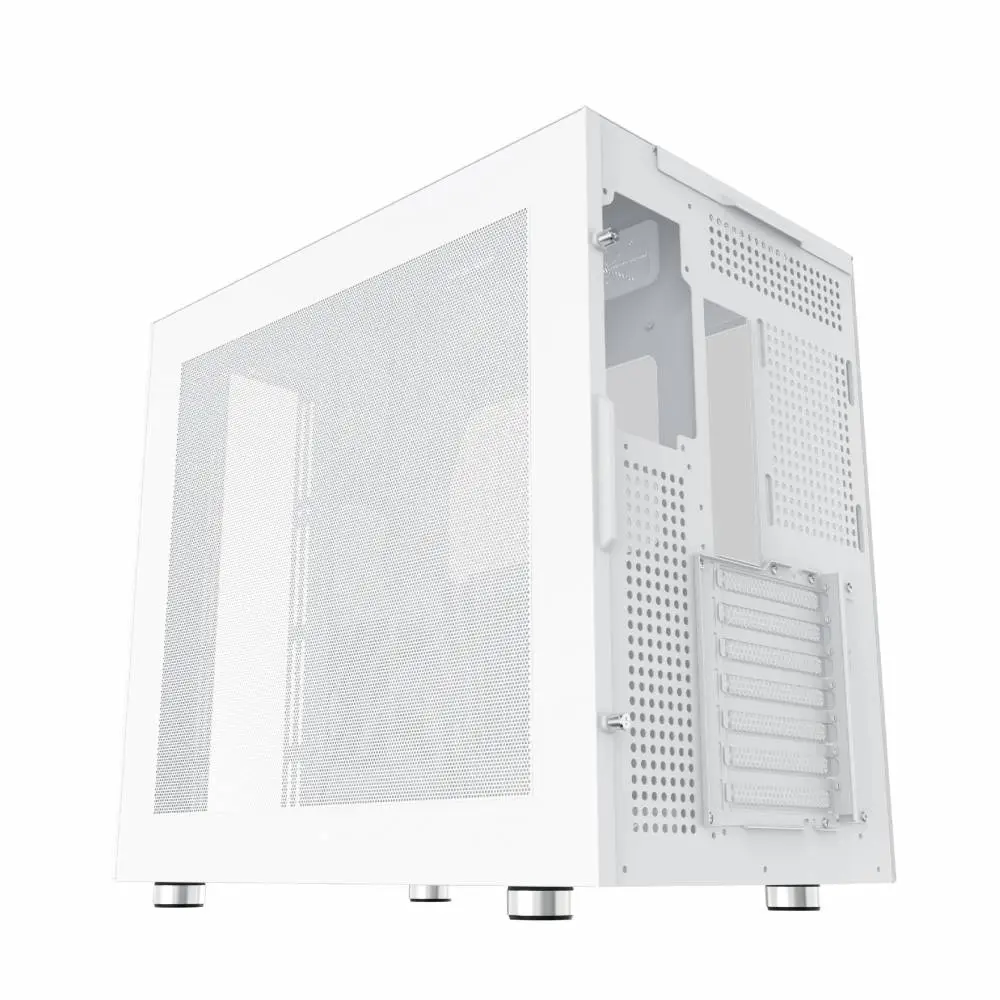 Кутия Xigmatek AQUA ULTRA AIR Arctic, 7 x ARGB Fans, EATX Case