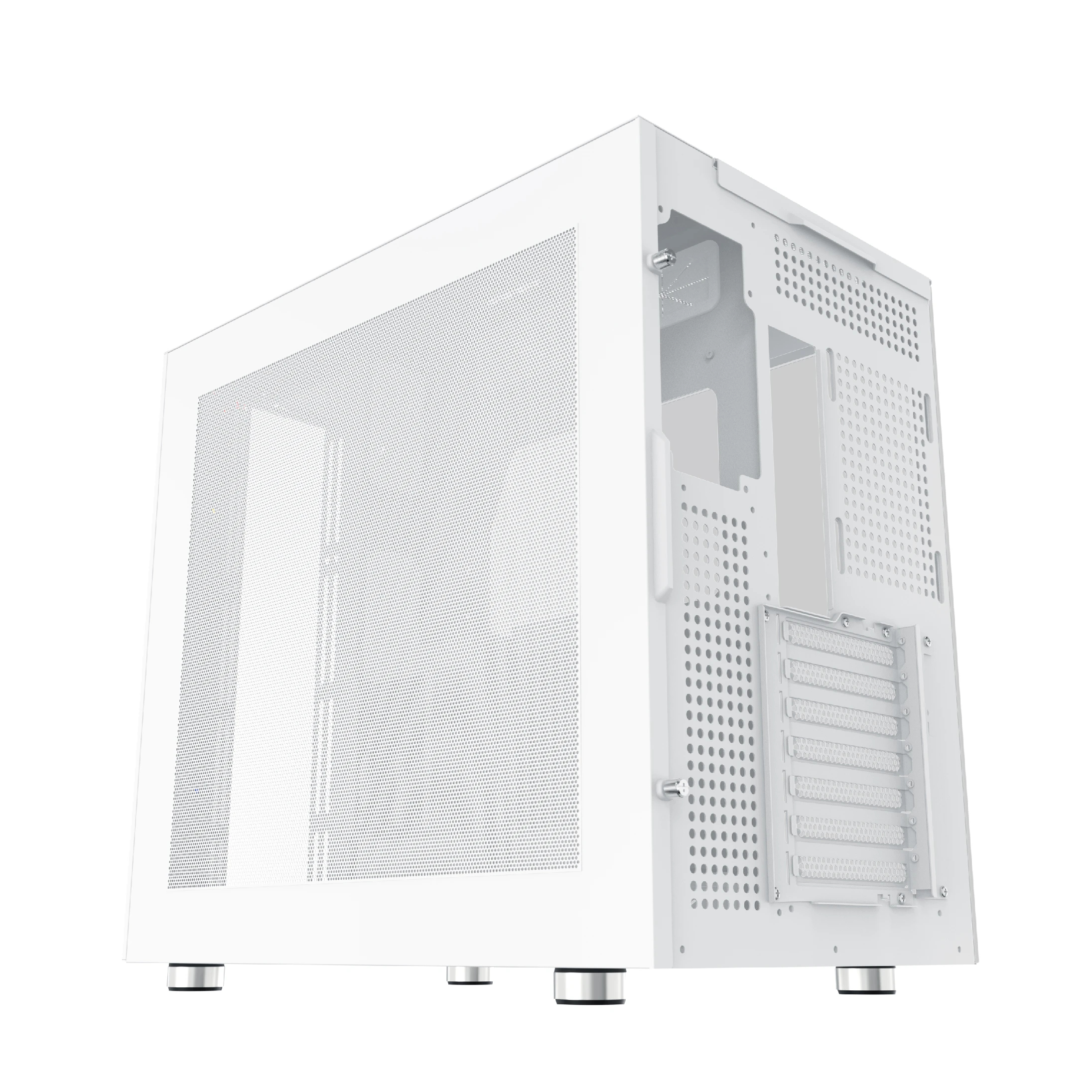 Кутия Xigmatek AQUA ULTRA AIR Arctic, 7 x ARGB Fans, EATX Case 