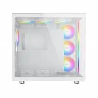 Кутия Xigmatek AQUA ULTRA AIR Arctic, 7 x ARGB Fans, EATX Case 
