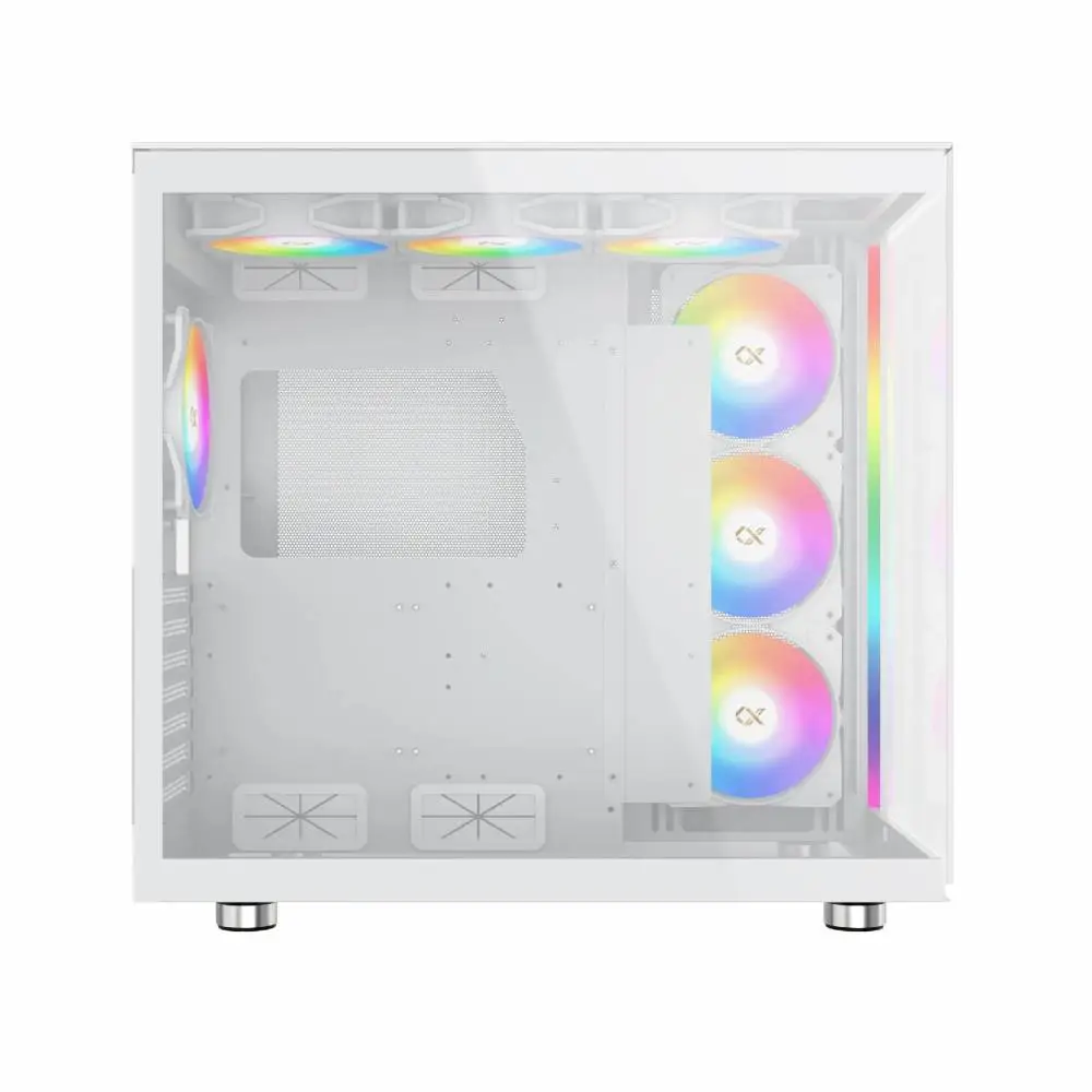 Кутия Xigmatek AQUA ULTRA AIR Arctic, 7 x ARGB Fans, EATX Case