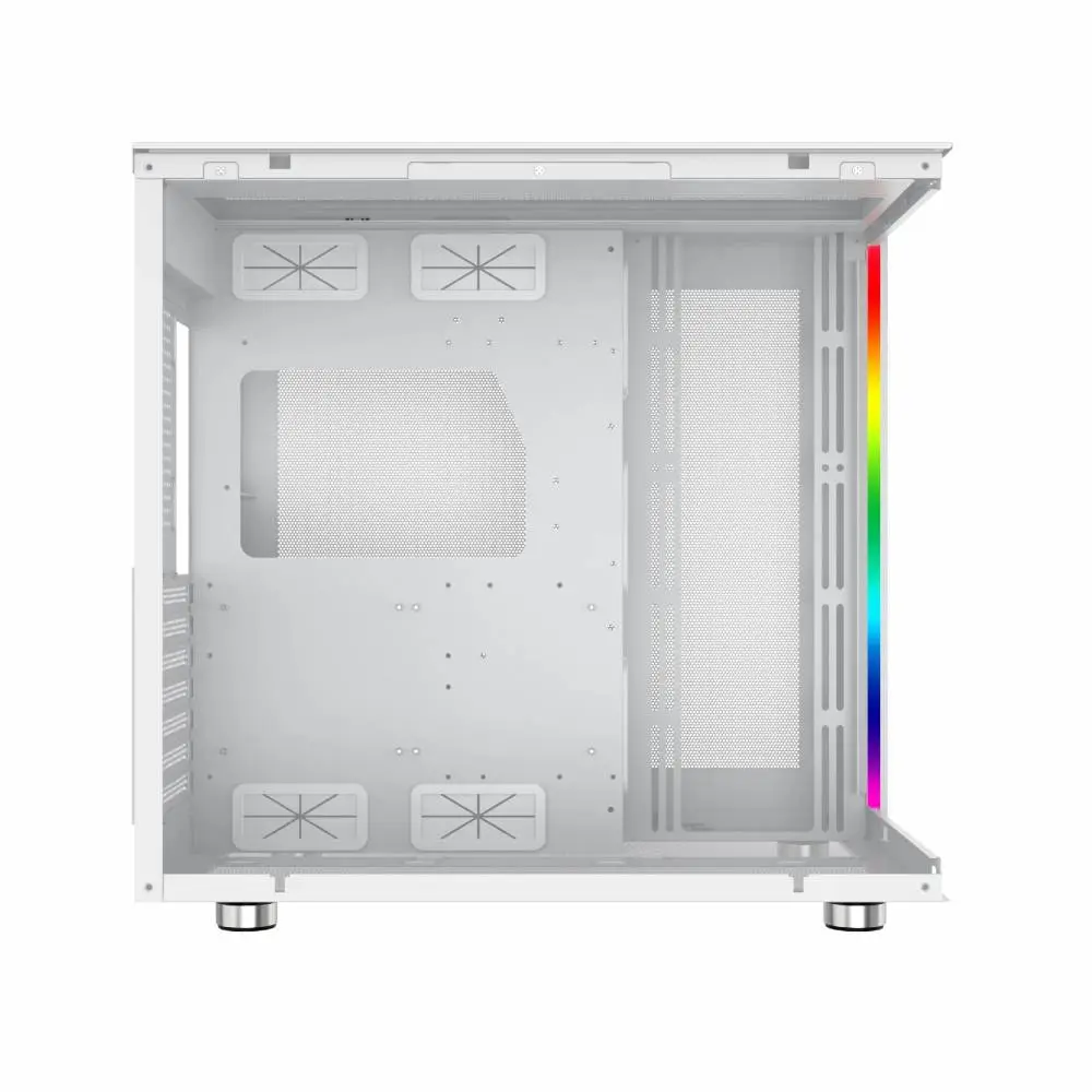 Кутия Xigmatek AQUA ULTRA AIR Arctic, 7 x ARGB Fans, EATX Case