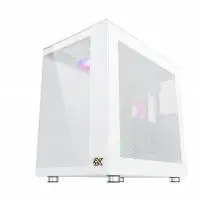 Кутия Xigmatek AQUA ULTRA AIR Arctic, 7 x ARGB Fans, EATX Case 