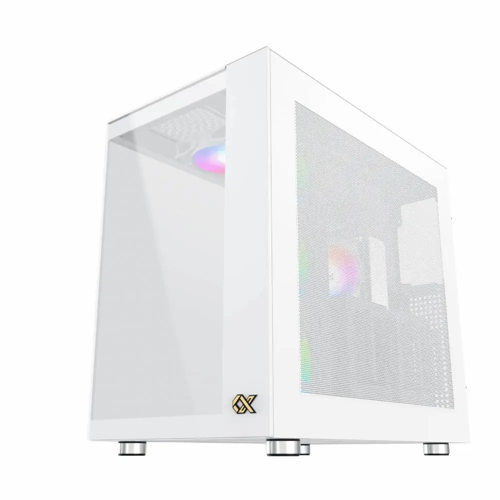 Кутия Xigmatek AQUA ULTRA AIR Arctic, 7 x ARGB Fans, EATX Case 