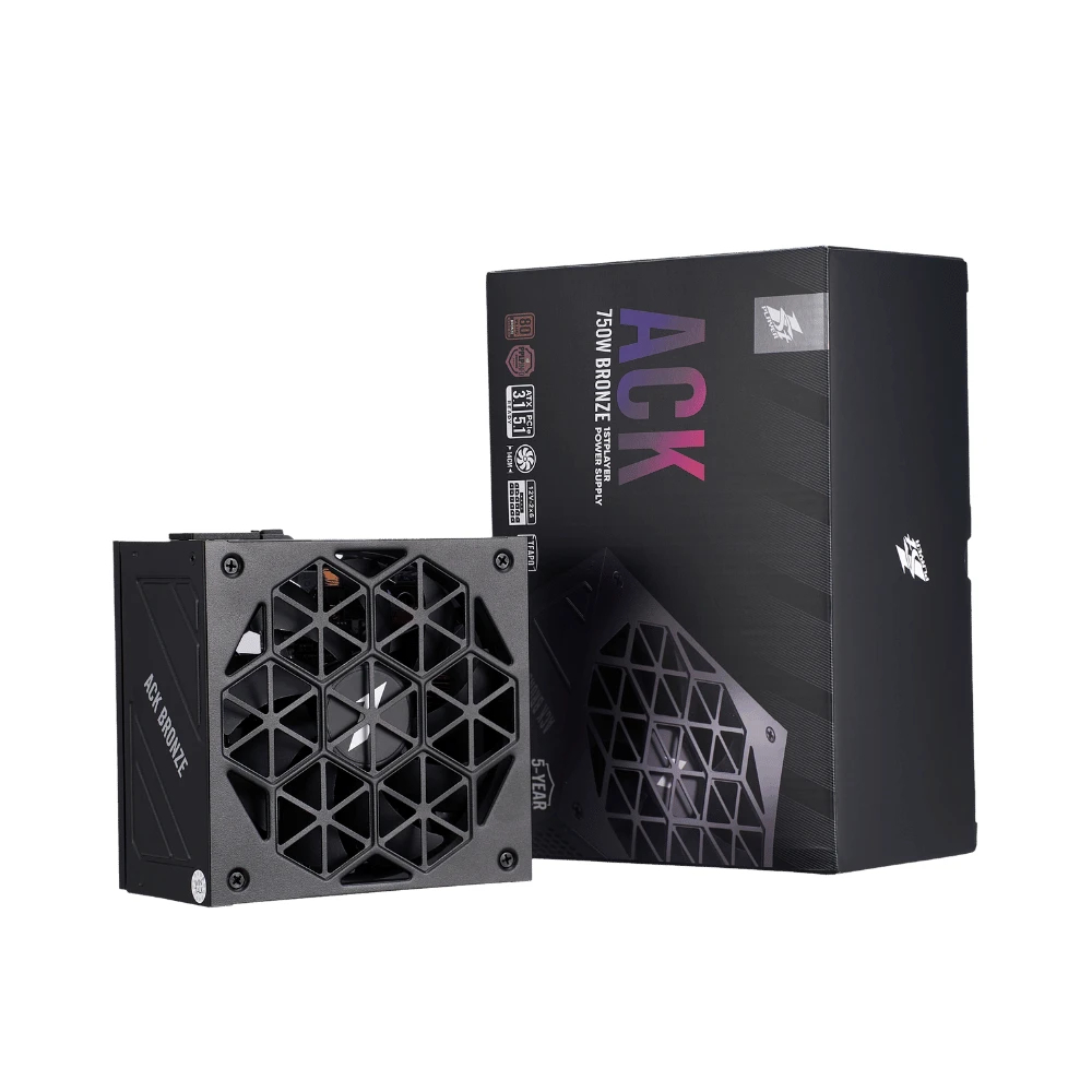 Захранване 1stPlayer ACK HA-750AA2, ATX 3.1, 750W 80 Plus Bronze PSU