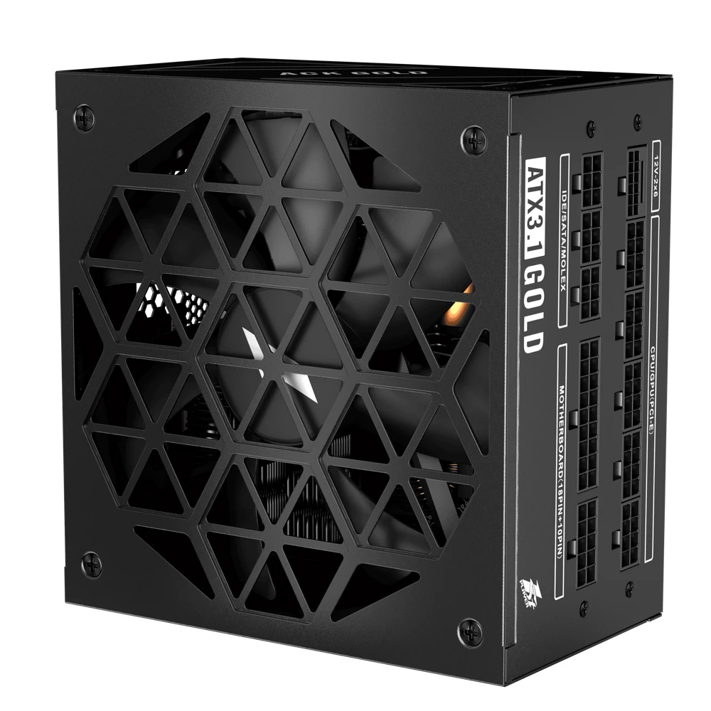 Захранване 1stPlayer ACK HA-750BA2, PSU ATX 3.1, 750W 80 Plus Gold, Full Modular 