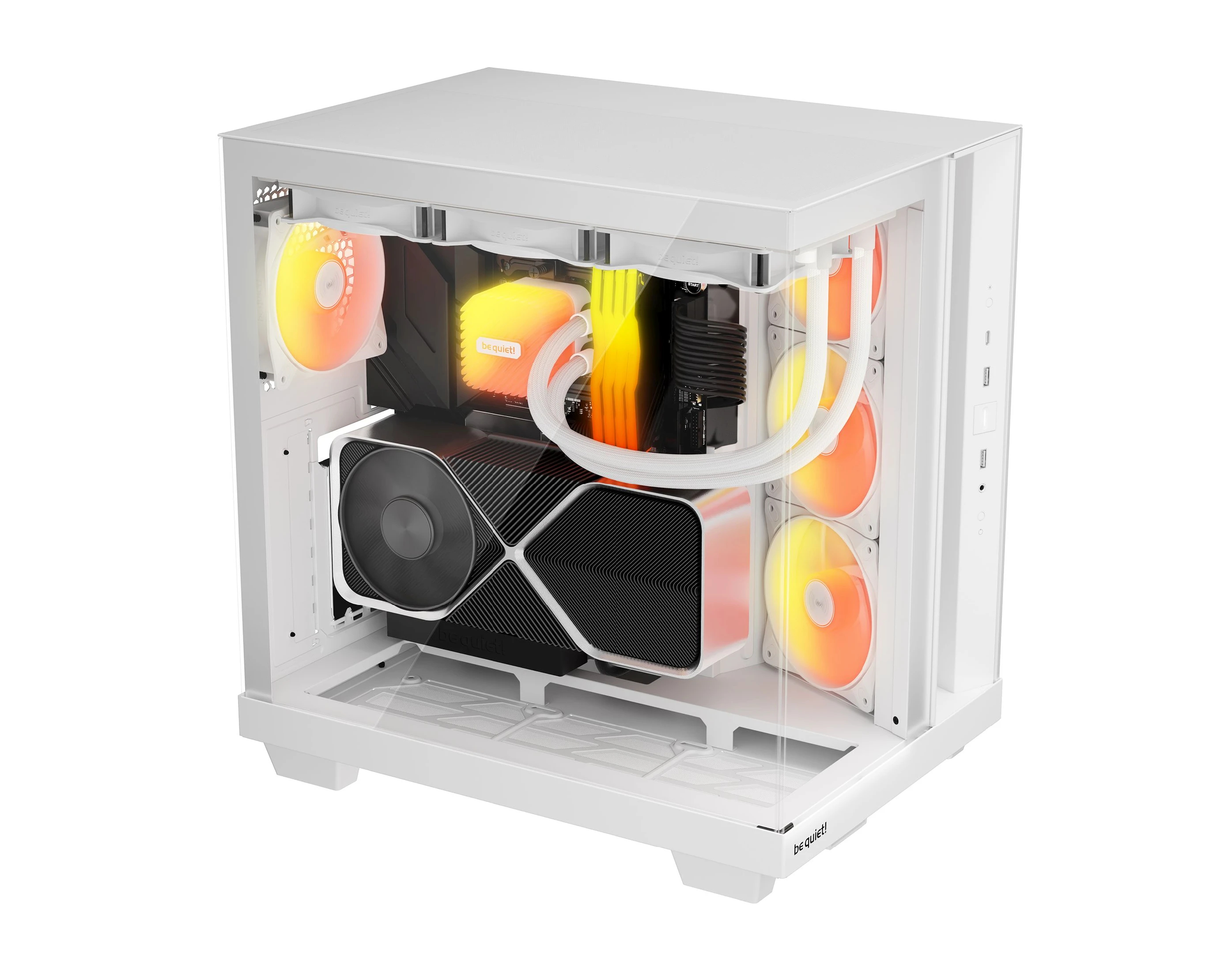 Кутия be quiet! LIGHT BASE 500 LX White Case ATX - BGW86