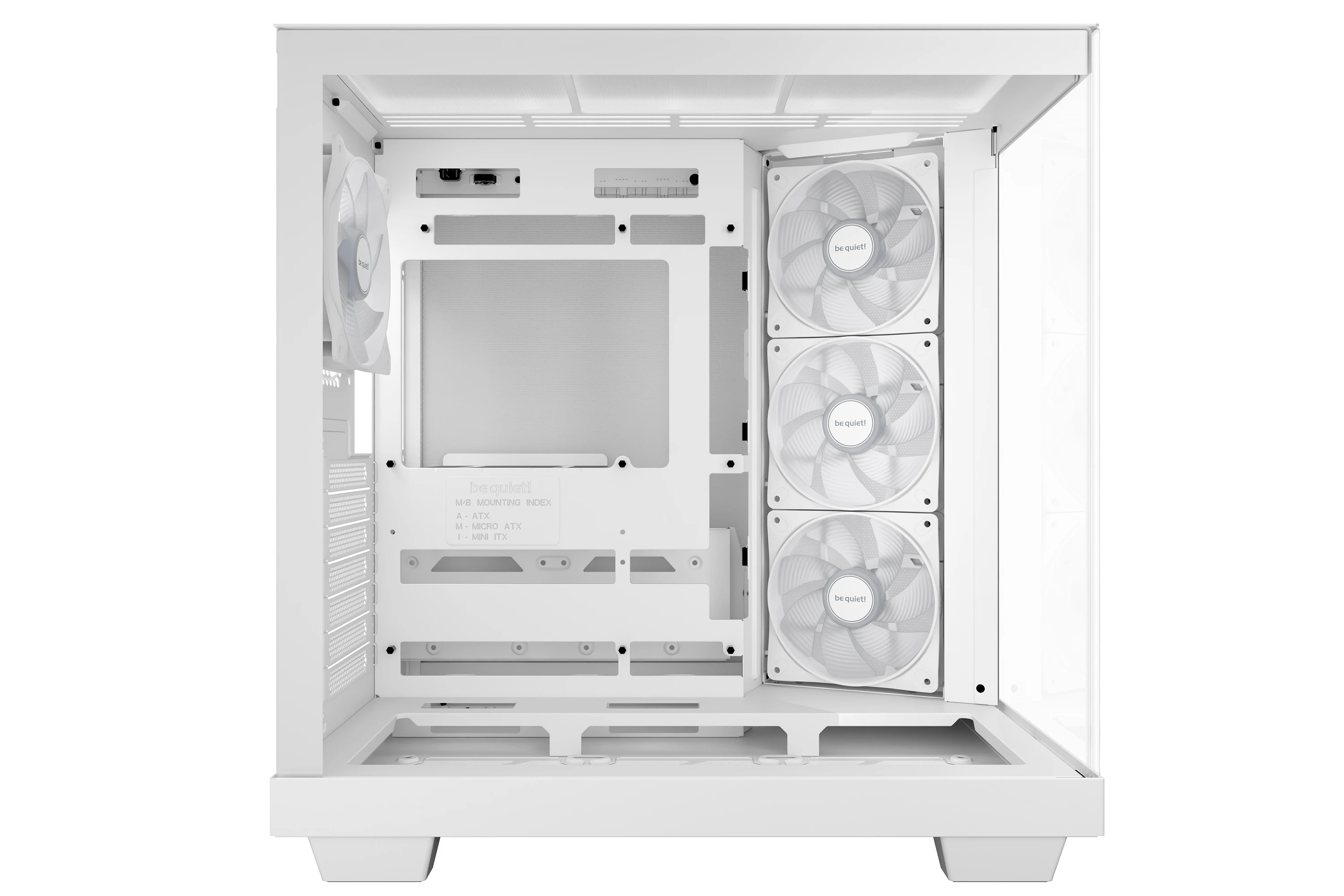 Кутия be quiet! LIGHT BASE 500 LX White Case ATX - BGW86