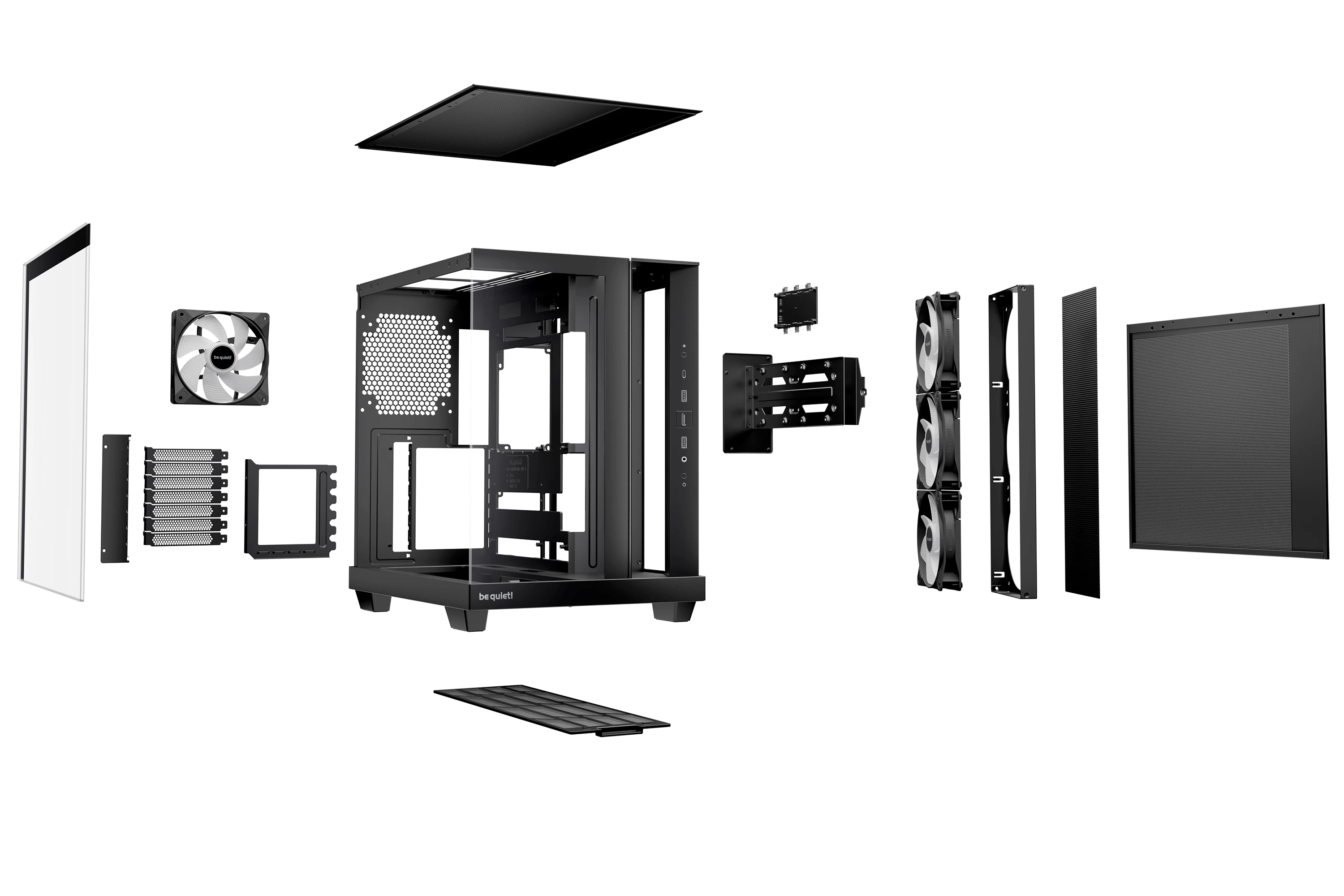 Кутия be quiet! LIGHT BASE 500 LX Black Case ATX - BGW85 