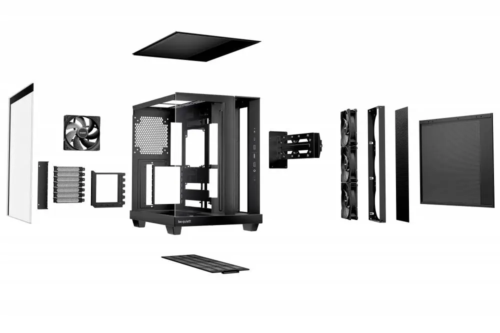 Кутия be quiet! LIGHT BASE 500 Black Case ATX