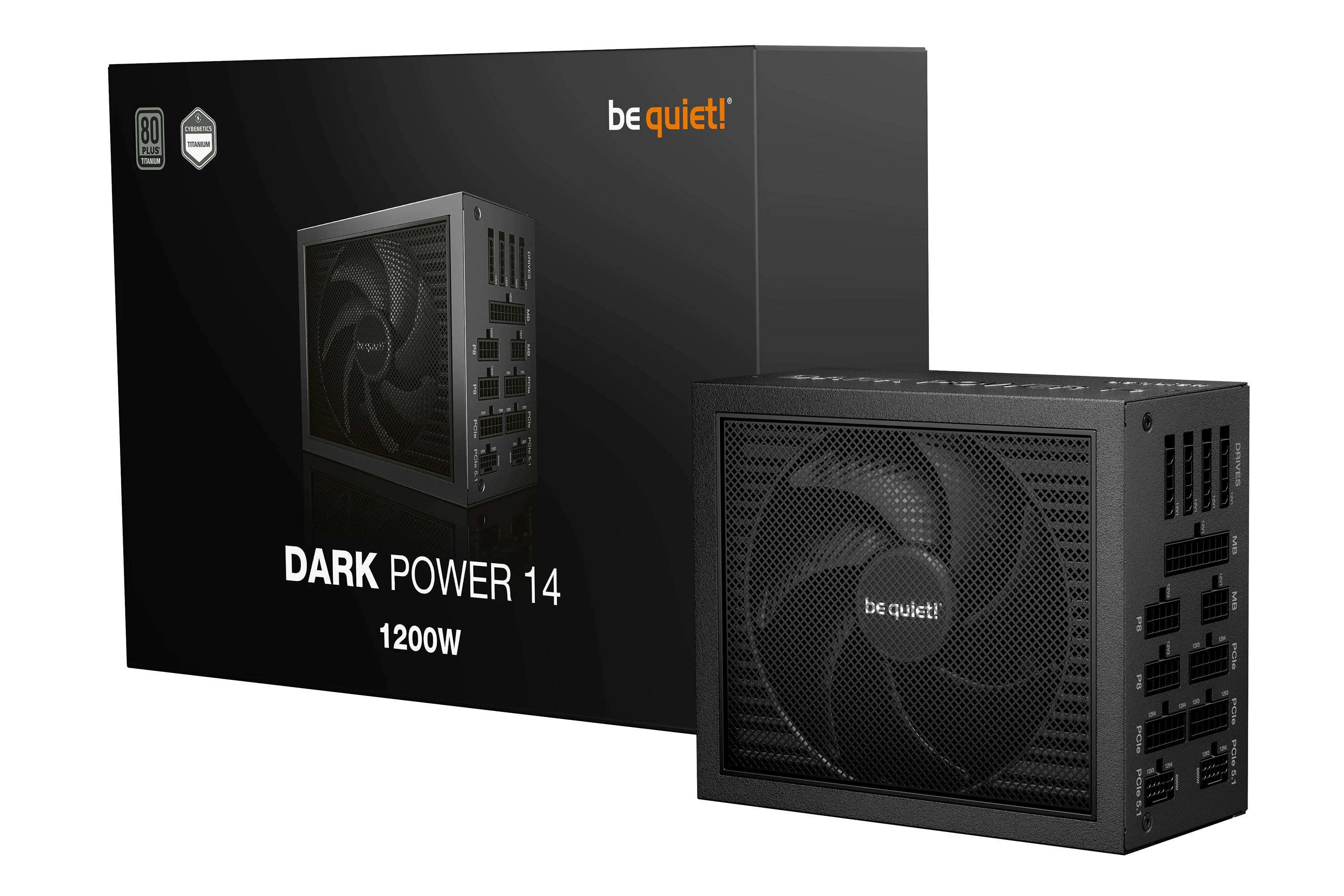 Захранване be quiet! Dark Power 14 1200W PSU ATX 3.1 80 Plus Titanium - BP021EU