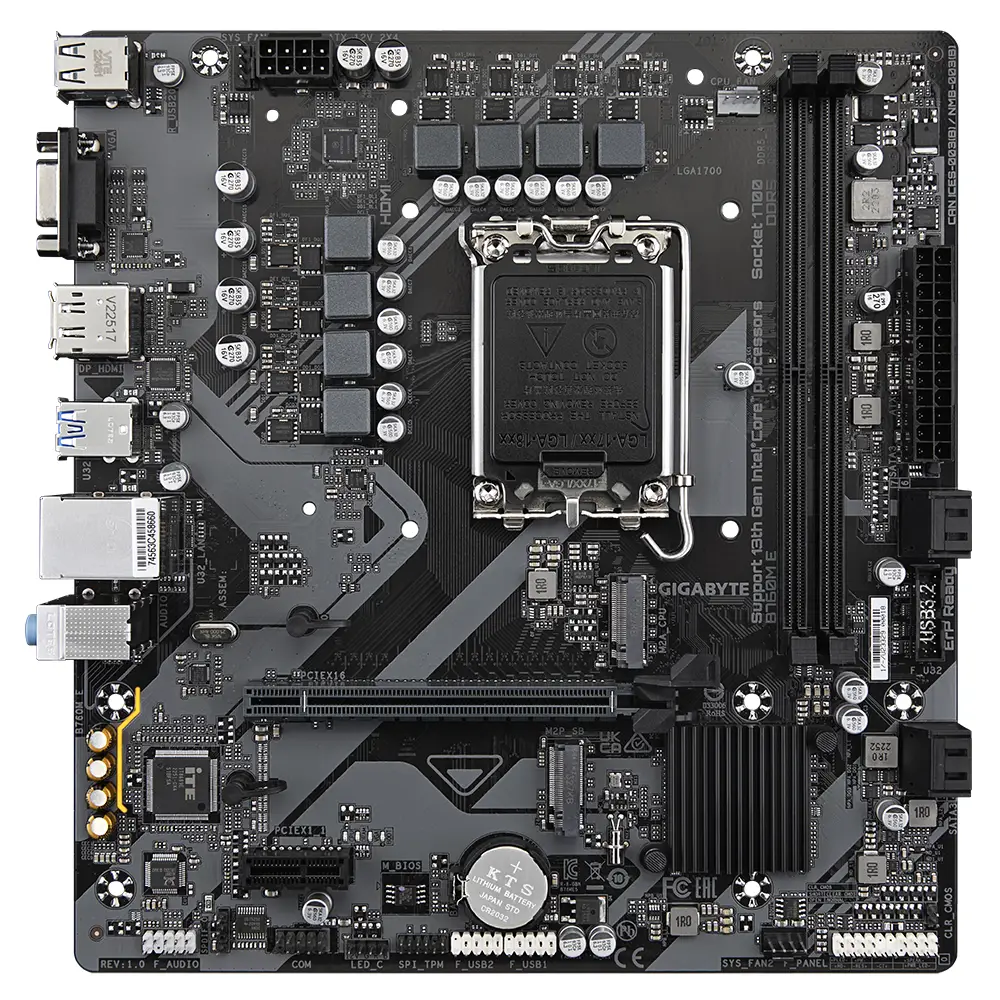 Дънна платка GIGABYTE B760M E DDR5