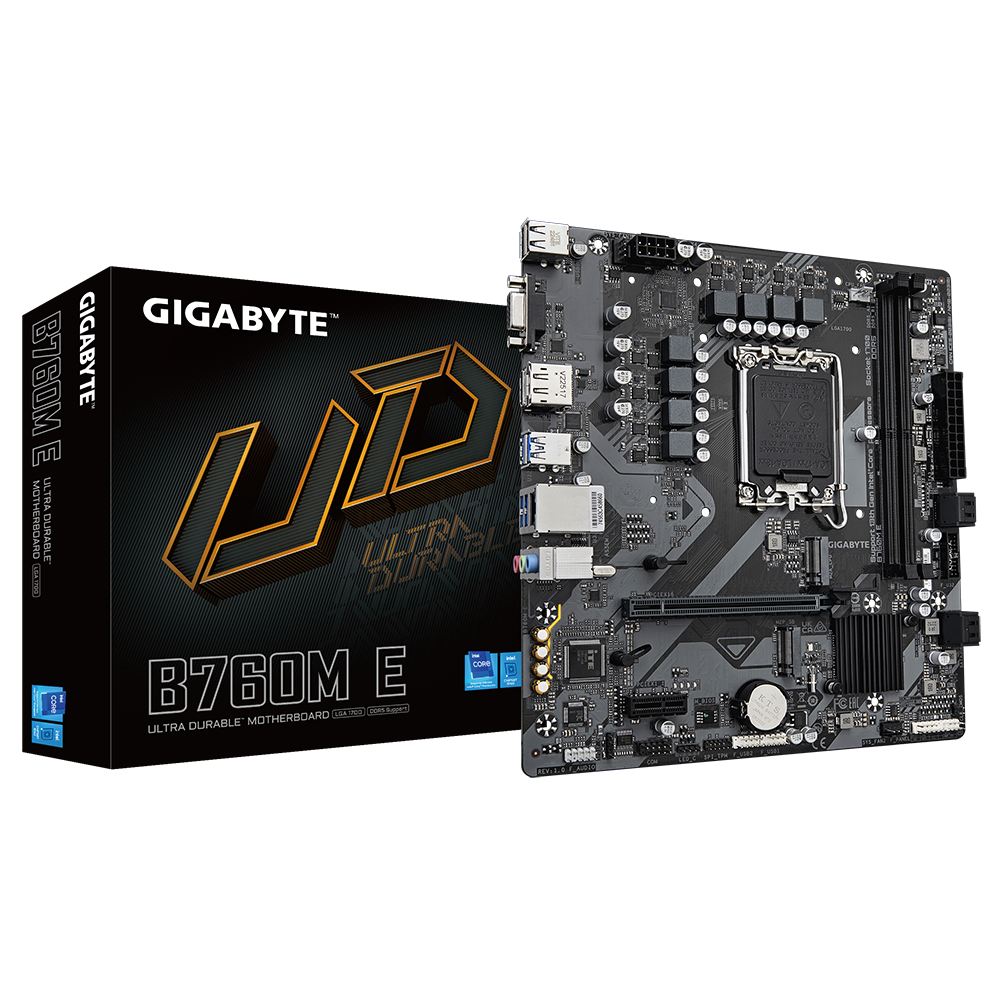 Дънна платка GIGABYTE B760M E DDR5