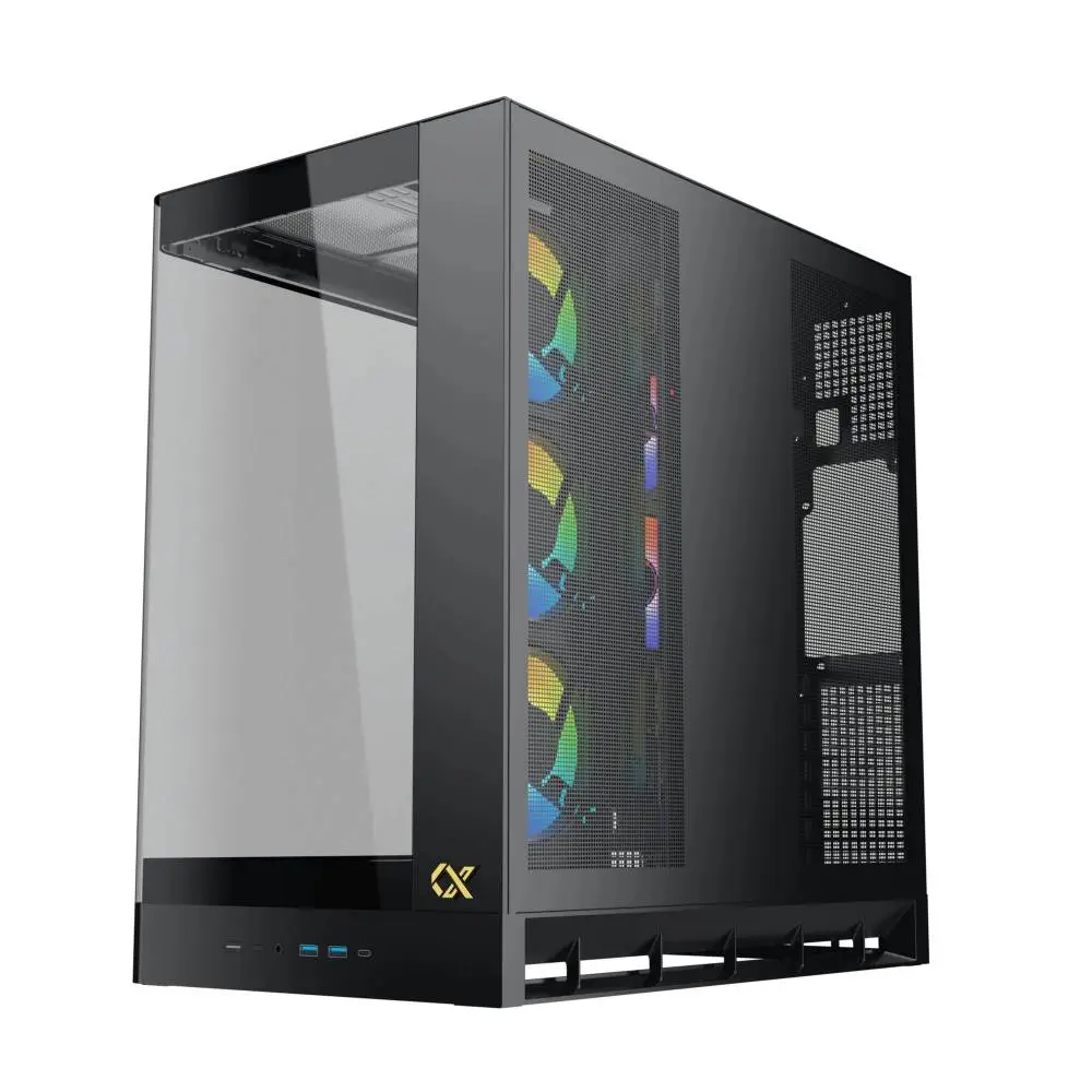 Кутия Xigmatek PANO II AIR, 8 x ARGB Fans Case E-ATX