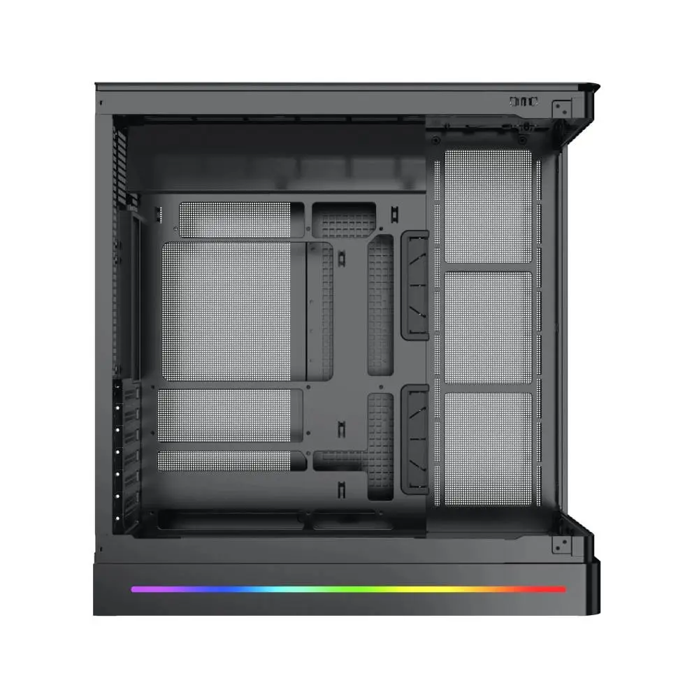 Кутия Xigmatek PANO II AIR, 8 x ARGB Fans Case E-ATX