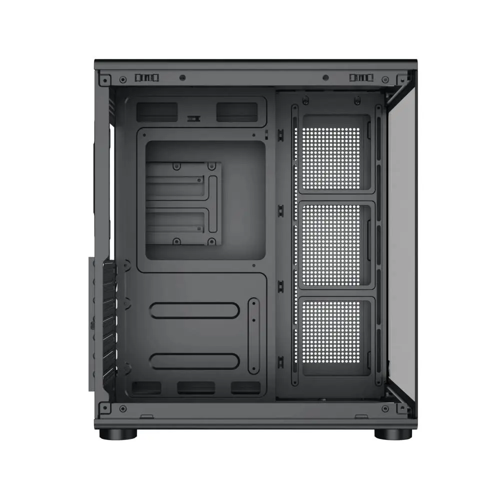 Кутия Xigmatek Aqua Compact Air 4 ARGB Fans Case ATX 