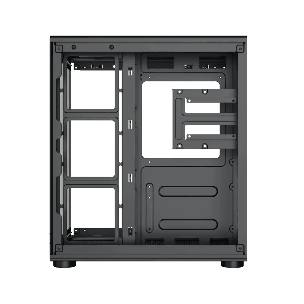 Кутия Xigmatek Aqua Compact Air 4 ARGB Fans Case ATX 