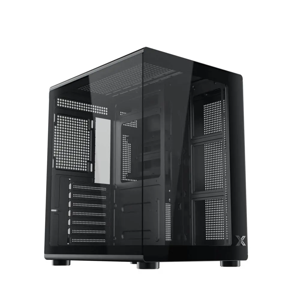 Кутия Xigmatek Aqua Compact Air 4 ARGB Fans Case ATX 