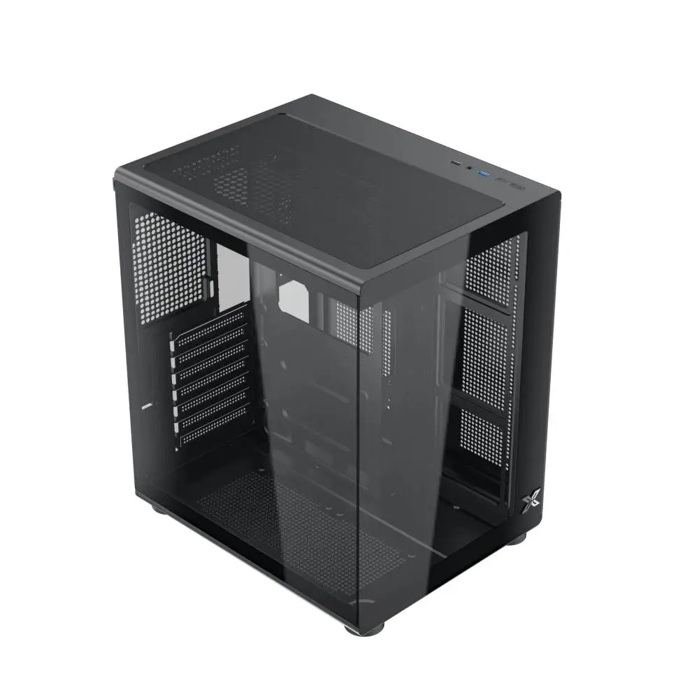 Кутия Xigmatek Aqua Compact Air 4 ARGB Fans Case ATX